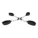 Menottes Poignets & Chevilles Velcro Noires