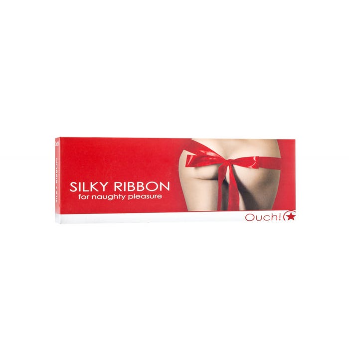 Ruban Soyeux Rouge