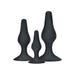 Kit de Plugs Anal Ventouse Curvy Companions
