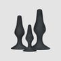 Kit de Plugs Anal Ventouse Curvy Companions