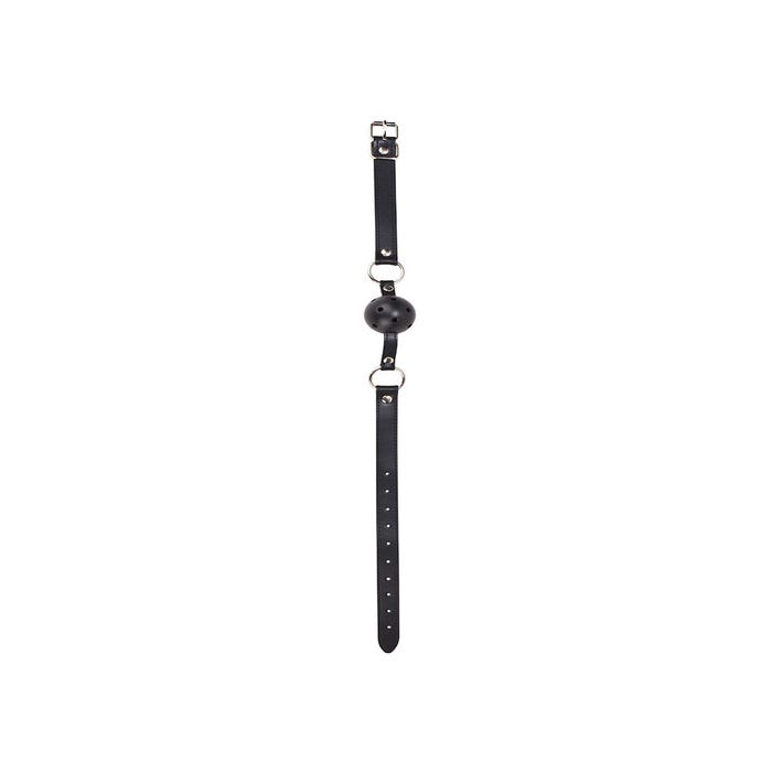 Bâillon Open Ball Gag Cuir