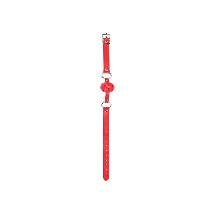 Bâillon Open Ball Gag Cuir