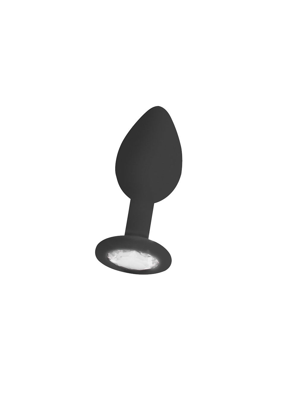 Plug Anal Diamant Silicone