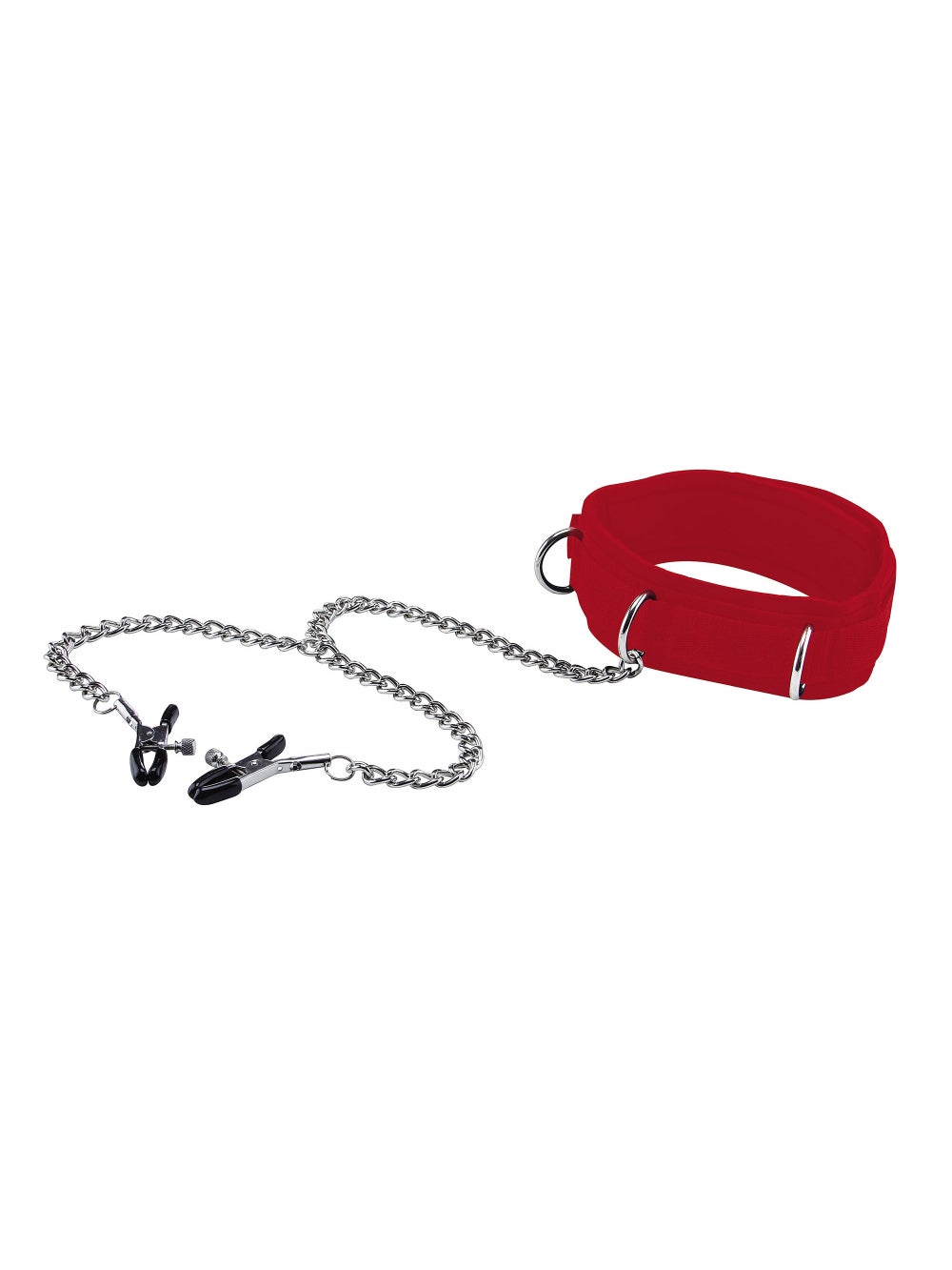 Collier avec Pinces à Tétons Velcro