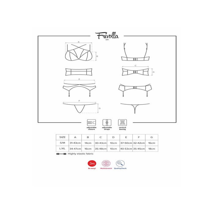 Ensemble Frivolla 4 Pièces