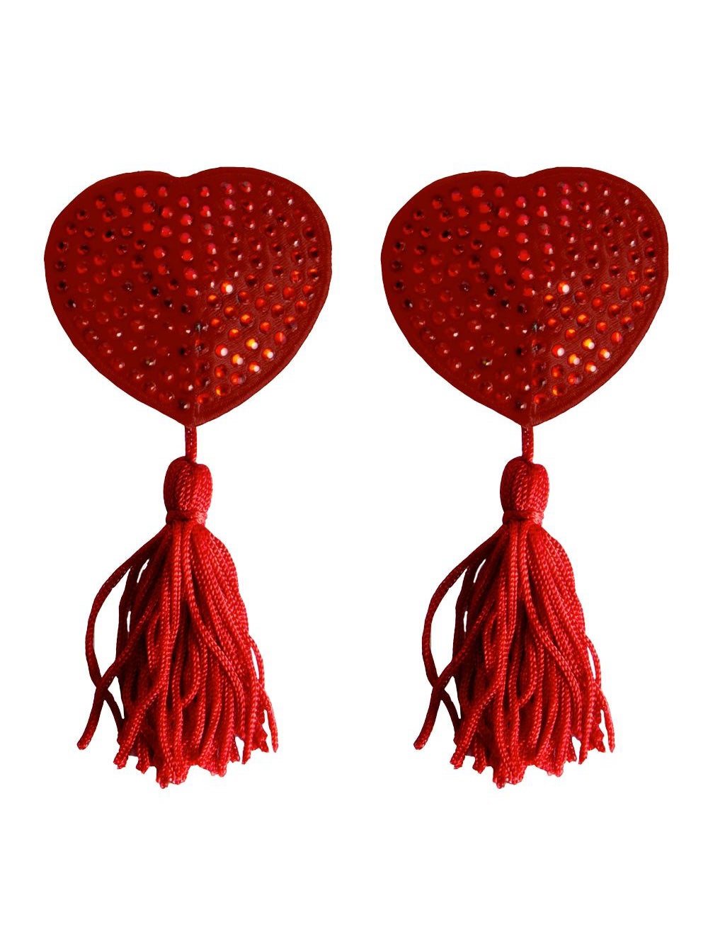 Caches Tétons Heart Nipple Tassels