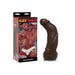 Gode XXL avec testicules Black Thunder 30,5 cm Signature Cocks