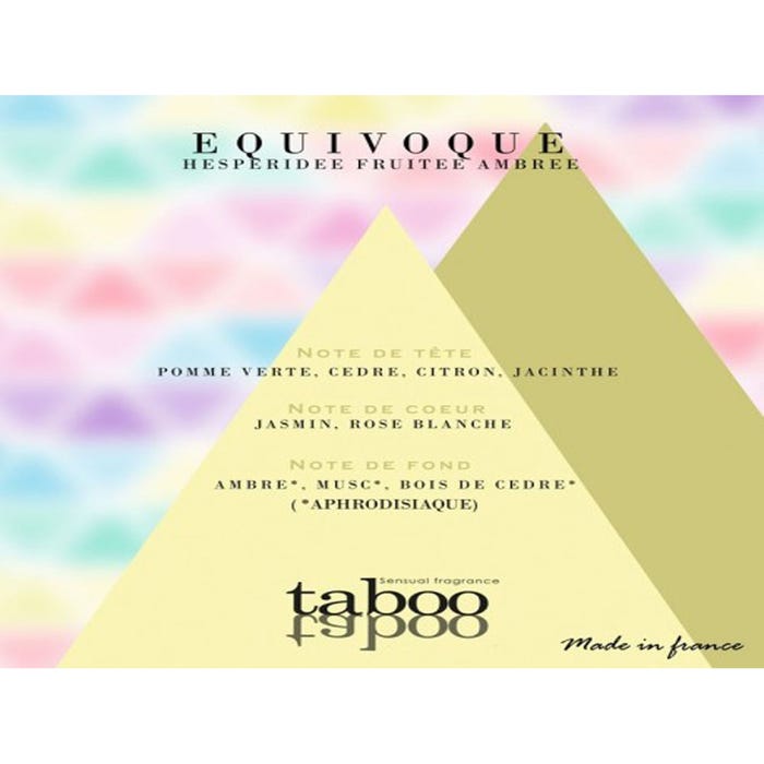 Eau de Toilette Taboo Équivoque pour Couple