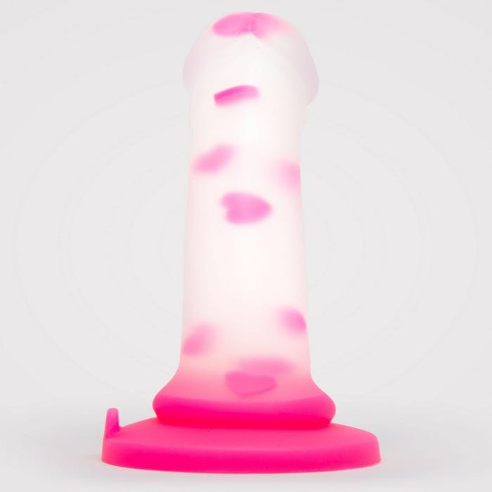 Dildo ventouse silicone Heart Pounder
