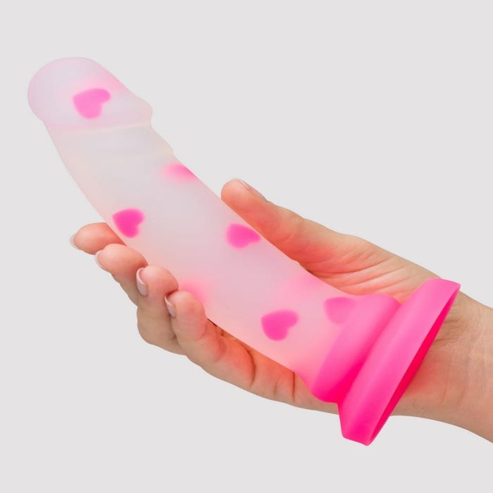 Dildo ventouse silicone Heart Pounder