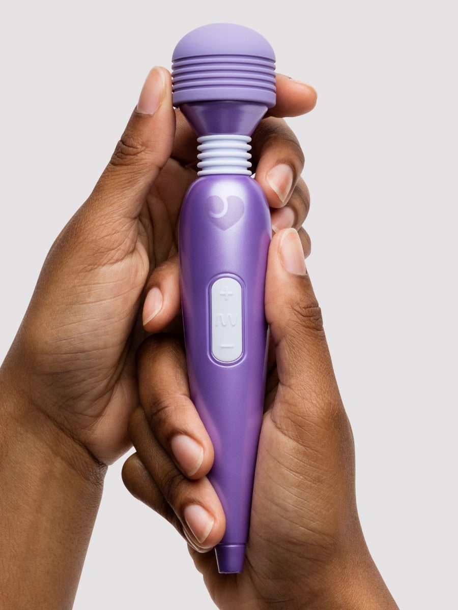 Vibromasseur wand mini Deluxe Violet 2