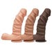 Gode avec Testicules Ragin' D 22,9 cm Dual Density The D