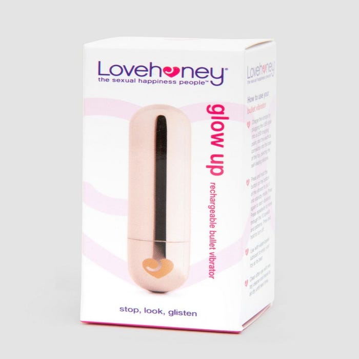 Stimulateur bullet rechargeable Glow Up