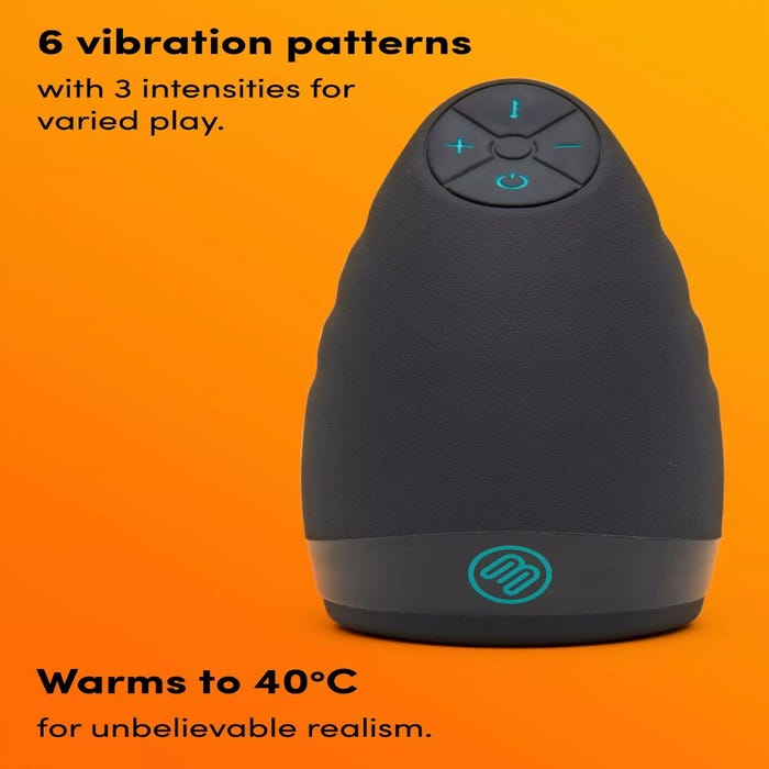 Masturbateur vibrant et chauffant Blowmotion