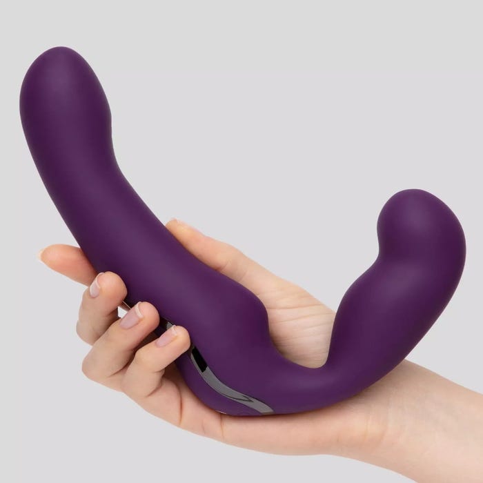 Strap-on vibrant télécommandé Luxury Desire