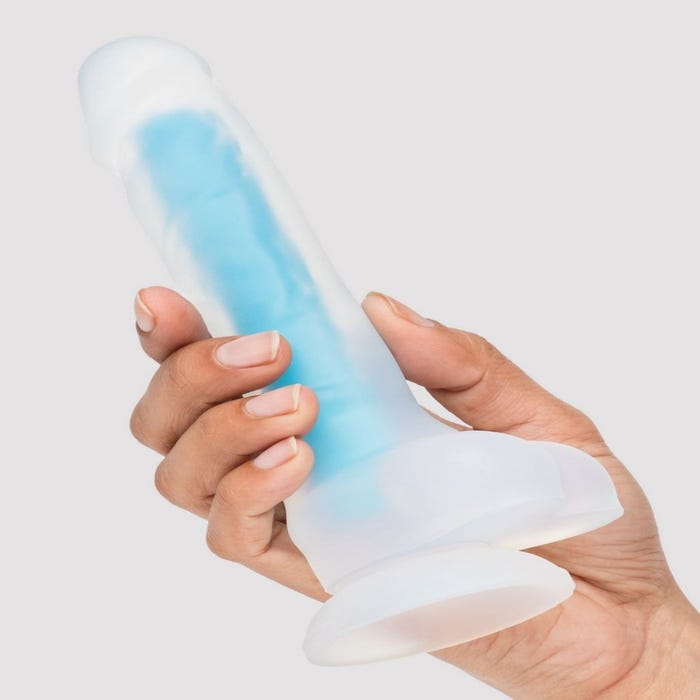 Gode ventouse phospho Glow Stick