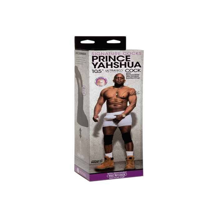 Dildo XXL avec Testicules Vac-U-Lock Prince Yahshua 26,7 cm Signature Cocks
