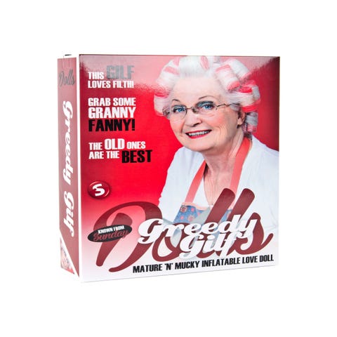 Poupée Gonflable Mamie GILF