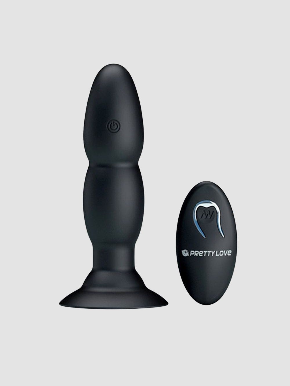 Plug Anal Vibrant & Rotatif Beaded Pretty Love