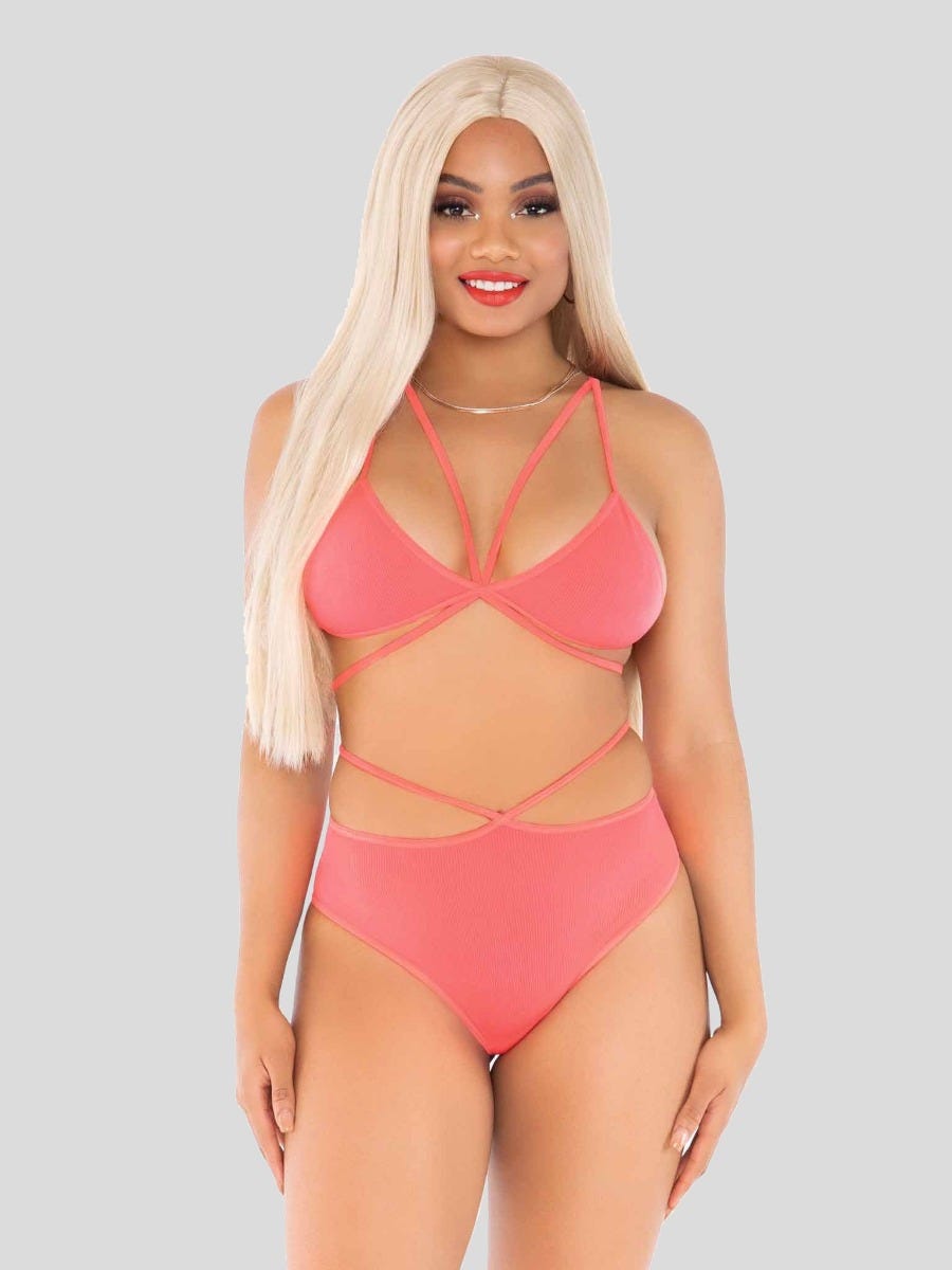 Ensemble 2 pièces No Regret corail