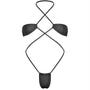 Maillot de bain 1 pièce Nothing To Lose noir