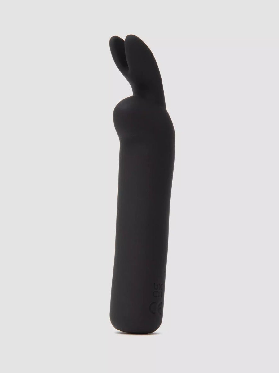 Stimulateur bullet rabbit rechargeable noir