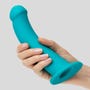 Dildo ventouse silicone 20,3 cm Curved