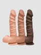 Gode avec Testicules Ragin'D 19 cm Dual Density The D