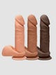 Gode avec Testicules Perfect D 17,8 cm Dual Density The D