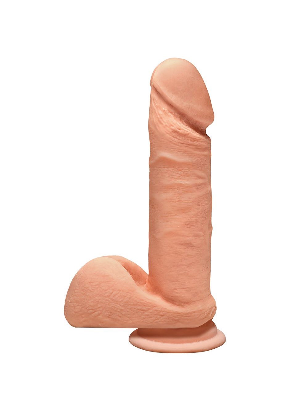 Gode avec Testicules Perfect D 17,8 cm Dual Density The D