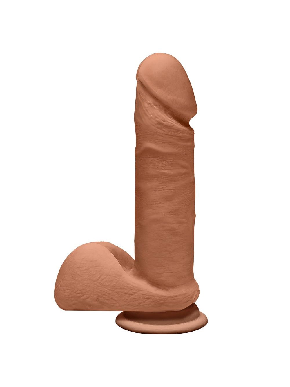 Gode avec Testicules Perfect D 17,8 cm Dual Density The D