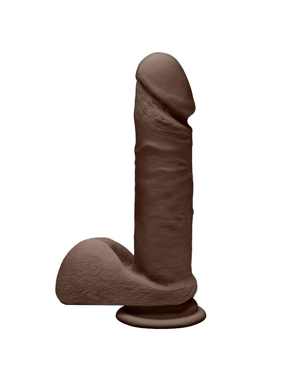 Gode avec Testicules Perfect D 17,8 cm Dual Density The D
