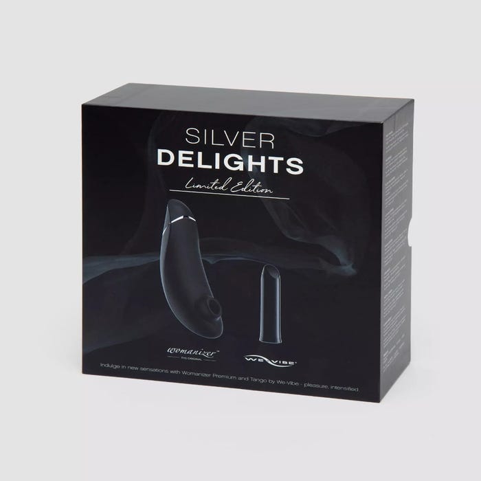 Coffret Silver Delights Womanizer x We-Vibe édition limitée