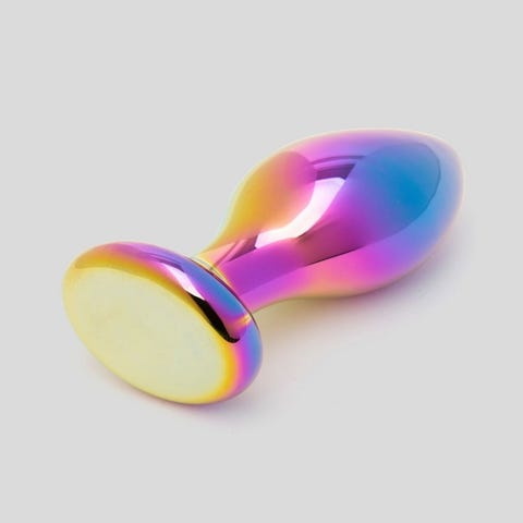 Plug anal iridescent Sensual Glass medium