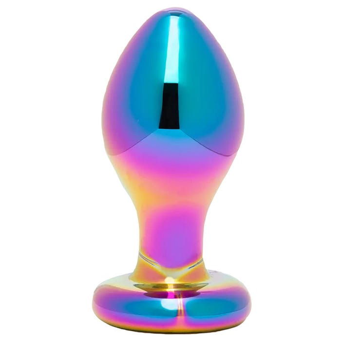 Plug anal iridescent Sensual Glass medium