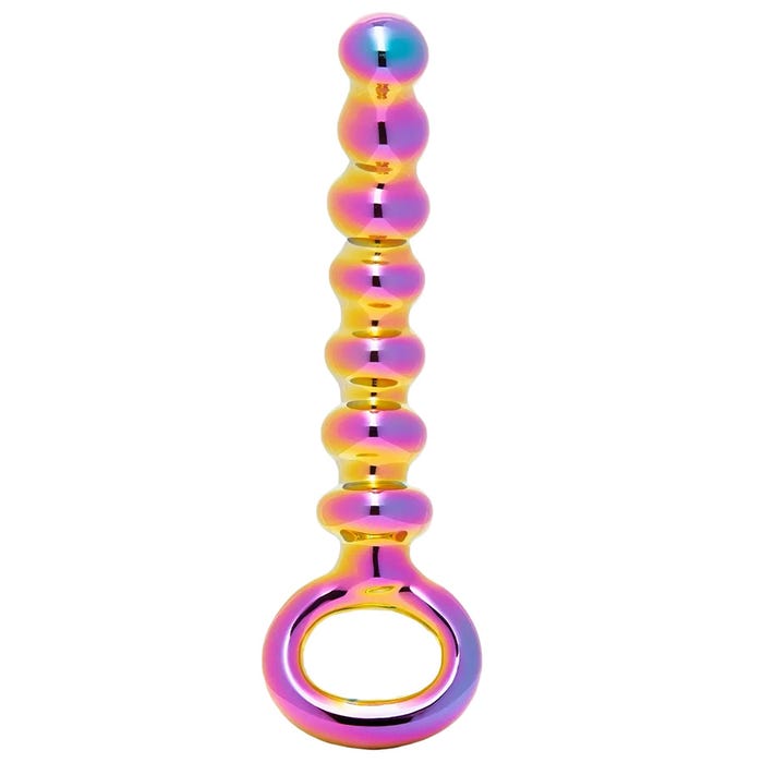 Chapelet anal iridescent Sensual Glass
