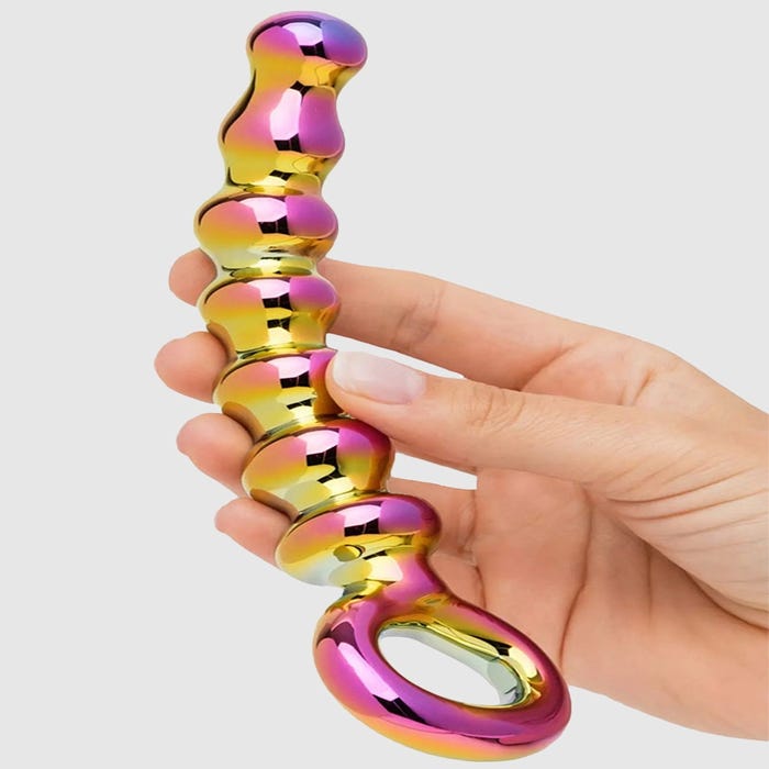 Chapelet anal iridescent Sensual Glass