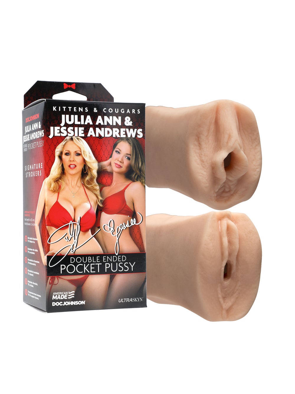 Masturbateur Double Vagin Jessie Andrews & Julia Ann Signature Strokers