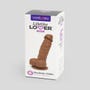 Gode ventouse silicone 15,2 cm Luxe Lifelike Lover