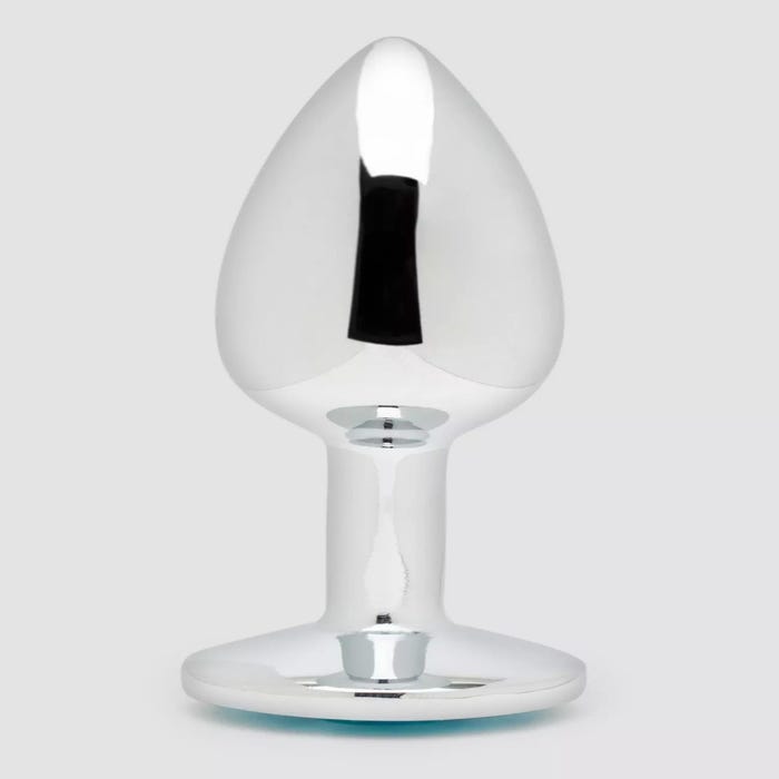 Plug anal bijou Secret Shine small bleu 52 g