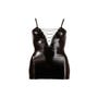 Robe Wetlook Noire Lacets