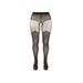 Collant Noir Ouvert 2 Epaisseurs