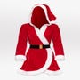 Robe capuche mère Noël Fantasy Santa