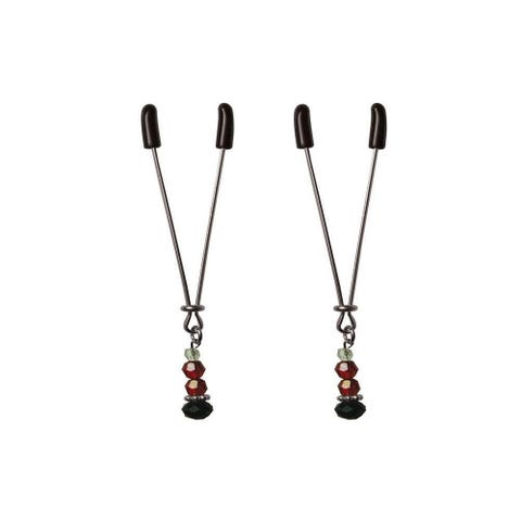Pinces à Seins Ruby Black