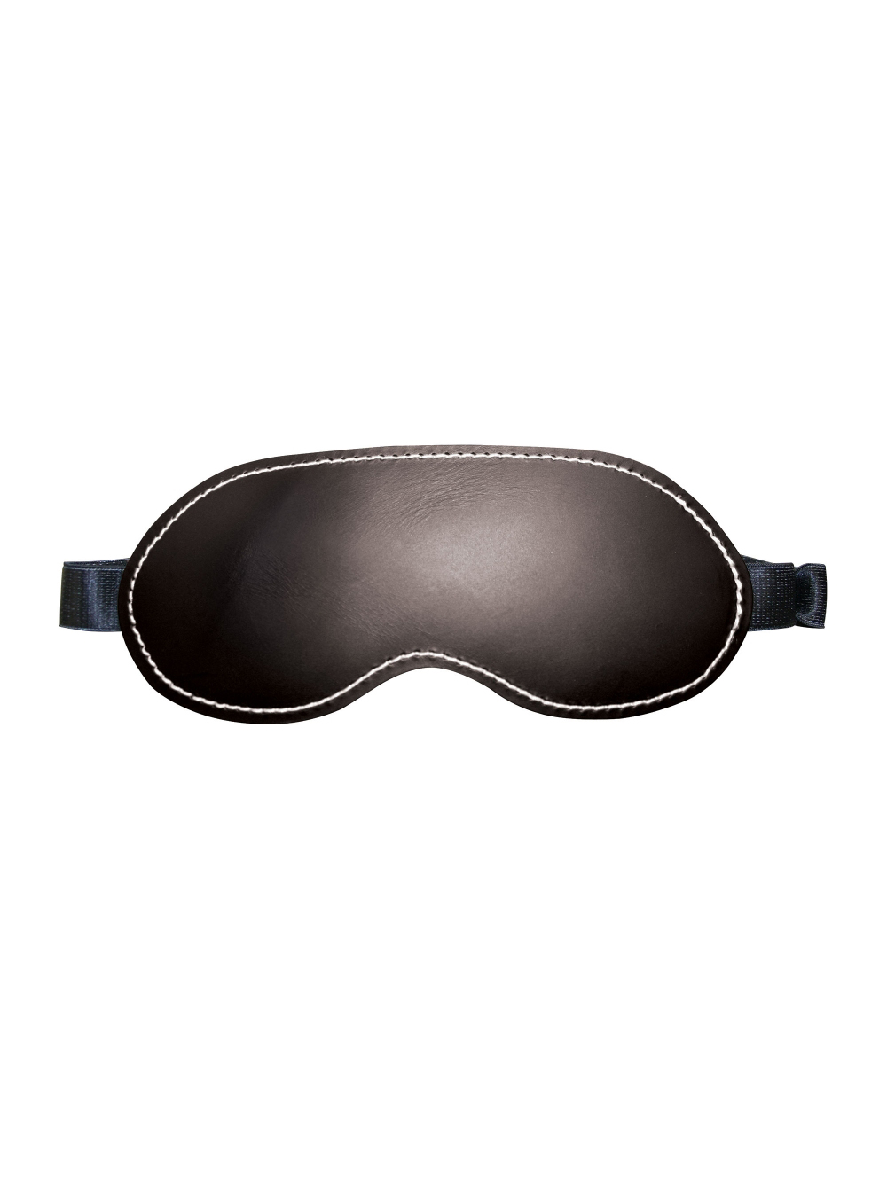 Masque en Cuir Noir Edge