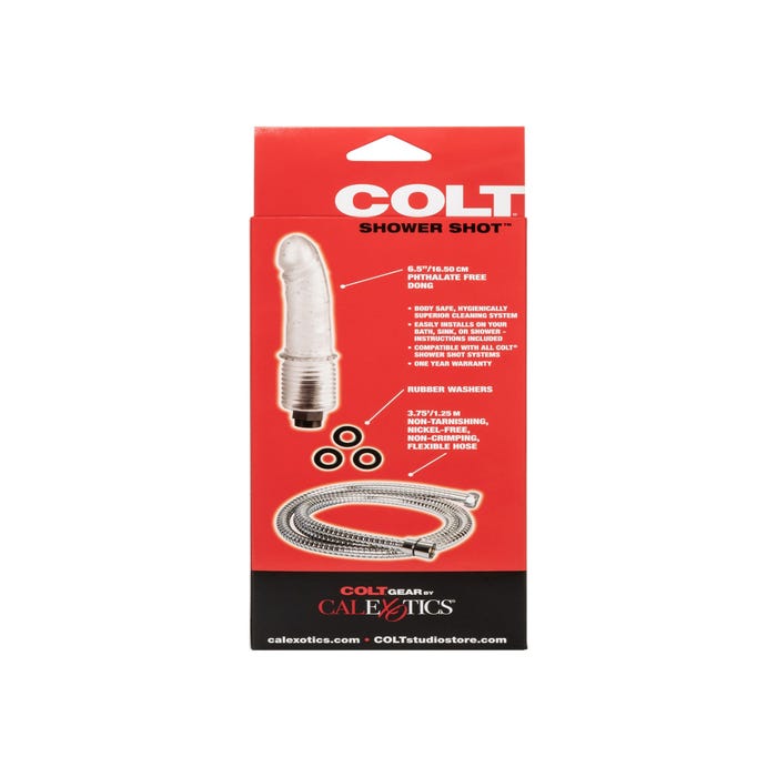 Flexible de Douche Anal avec Dildo Shower Shot