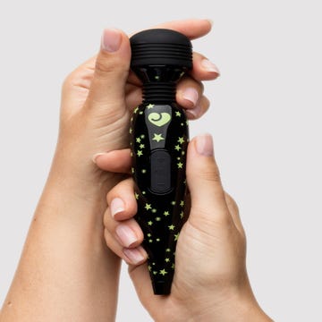Vibromasseur wand mini Deluxe phosphorescent