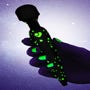 Vibromasseur wand mini Deluxe phosphorescent