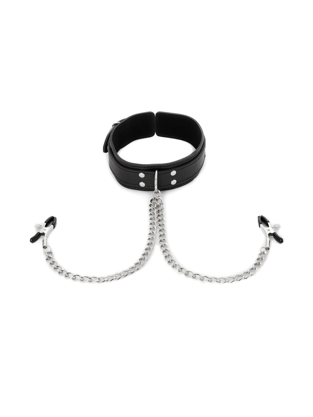 Collier avec Pinces à Tétons Soumission 4