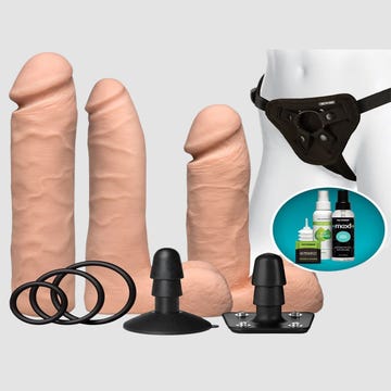 Coffret Gode Ceinture Vac-U-Lock Ultra Harness Dual Density Expert